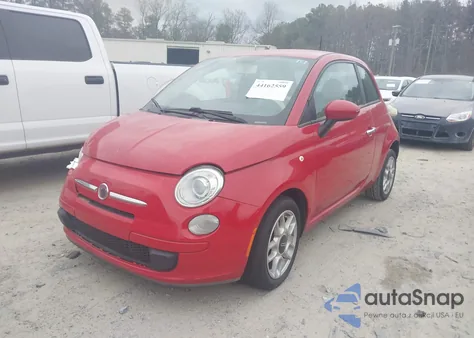 2012 Fiat 500 Pop from USA, damaged, VIN 3C3CFFAR3CT380748